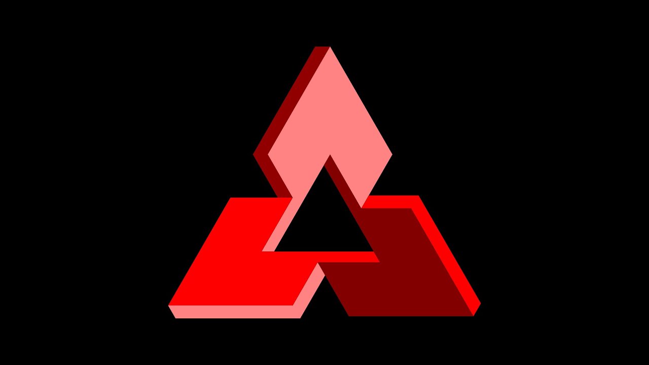 Impossible Multifaced Triangle Vector using Inkscape