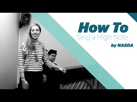 How to: sing a high note