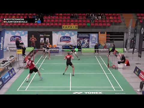 Match point - Roy / Tatranova vs Lauritzen / Schulz - XD, Final - Latvia Int. 2022
