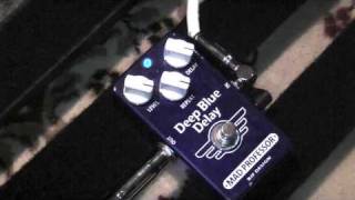 Video thumbnail for Mad Professor Deep Blue Delay Pedal Demo by TheToneShack