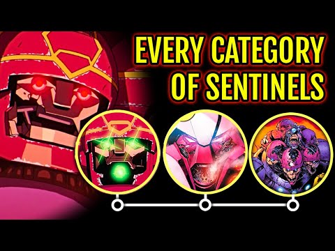Every Category, Classes And Models Of  Sentinels - Explored In Great Detail - X-Men 97