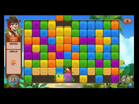 Lost Island Blast Adventure Level 65