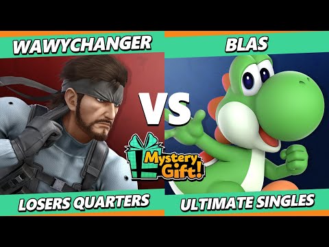 Mystery Gift! TOP 8 - Wawychanger (Snake) Vs. Blas (Yoshi) Smash Ultimate - SSBU