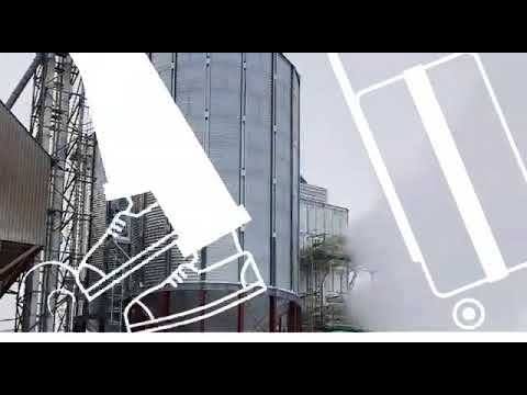 Комплекс по очистке, сушке и оперативному хранению зерновых культур, с применением технологий ООО Воронежсельмаш