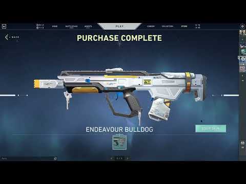 *NEW!! ENDEAVOUR BULLDOG  Cheap skin - Valorant