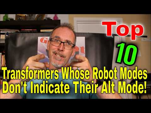GotBot Counts Down: Top 10 Transformers Whose Bot Mode Would Not Indicate What Their Alt Mode Is