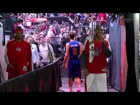 Jose Calderon April Fools Himself - April 1, 2013