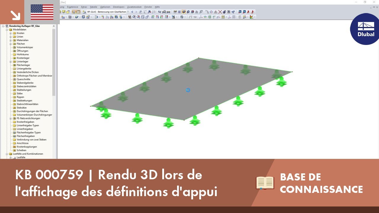 KB 000759 | Rendu 3D lors de l'affichage des définitions d'appui