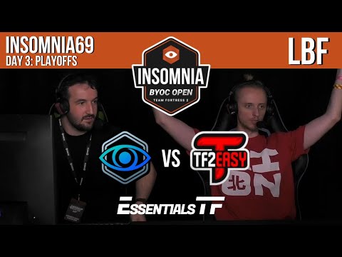 Insomnia69 6v6 TF2 - Day 3 Playoffs Lower Bracket Final: Witness Gaming EU vs. tf2easy
