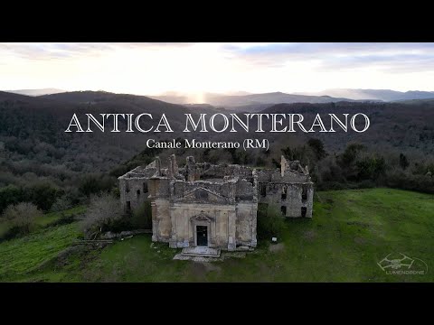 Antica Monterano (RM) - La città perduta - Dji mini3pro View