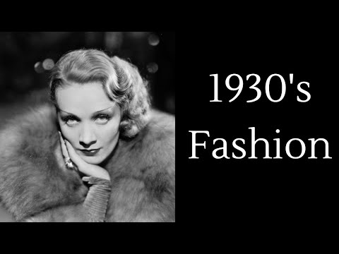 1930's Fashion - FASHION HISTORY SESSIONS