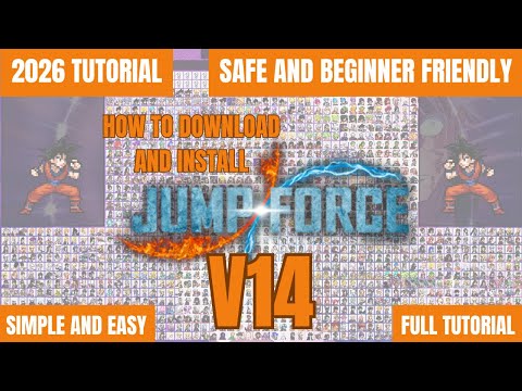 How to Download and Install Jump Force Mugen V14 in 2026 (Full & Easy Step-by-Step Guide)