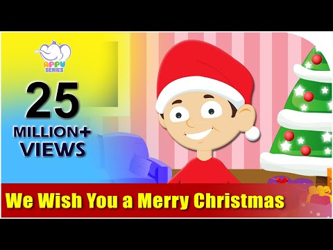 We Wish You a Merry Christmas with Lyrics | Kids Christmas Songs and Carols | Christmas 2018
