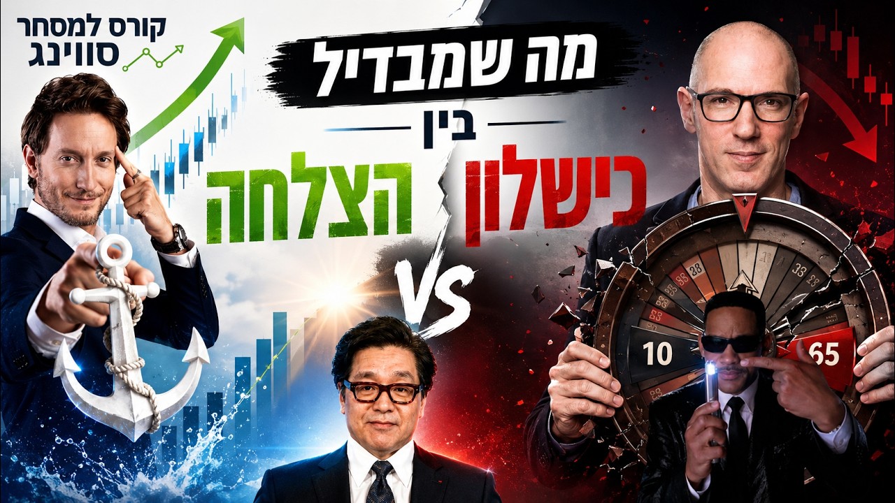 כמה לסכן בכל טרייד? | קורס למסחר סווינג