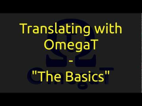 OmegaTでの翻訳 - 基礎 (Translating with OmegaT - The Basics)