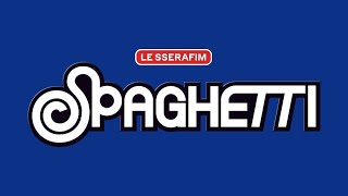 Download lagu LE SSERAFIM - SPAGHETTI (Member ver.) KARAOKE with BACKING VOCALS Romanized mp3