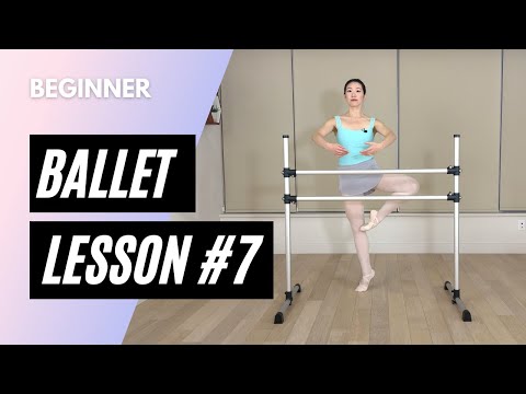 Beginner Ballet Class 7 || Online Ballet Lesson