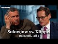 Teil 2 Bullshit Beleidigungen Und Lügen Wladimir Solowjow Im Duell Mit Roger Köppel