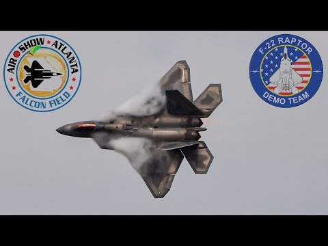 2023 F-22 Raptor Demo Practice [FULL DEMO]