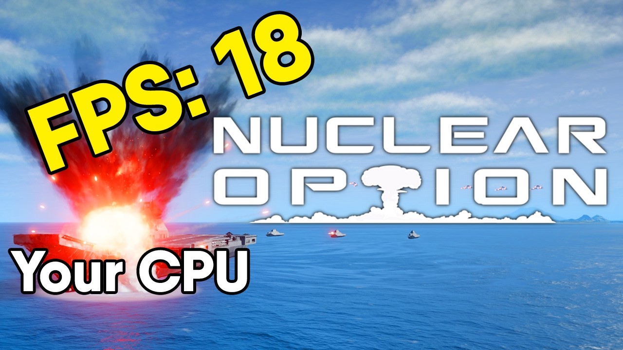 How to get more FPS in Nuclear Option.