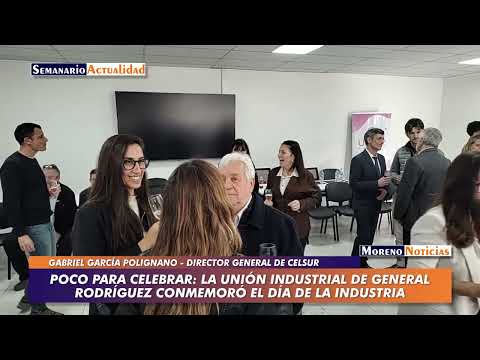 Poco para celebrar: la Unión Industrial de General Rodríguez conmemoró el Día de la Industria