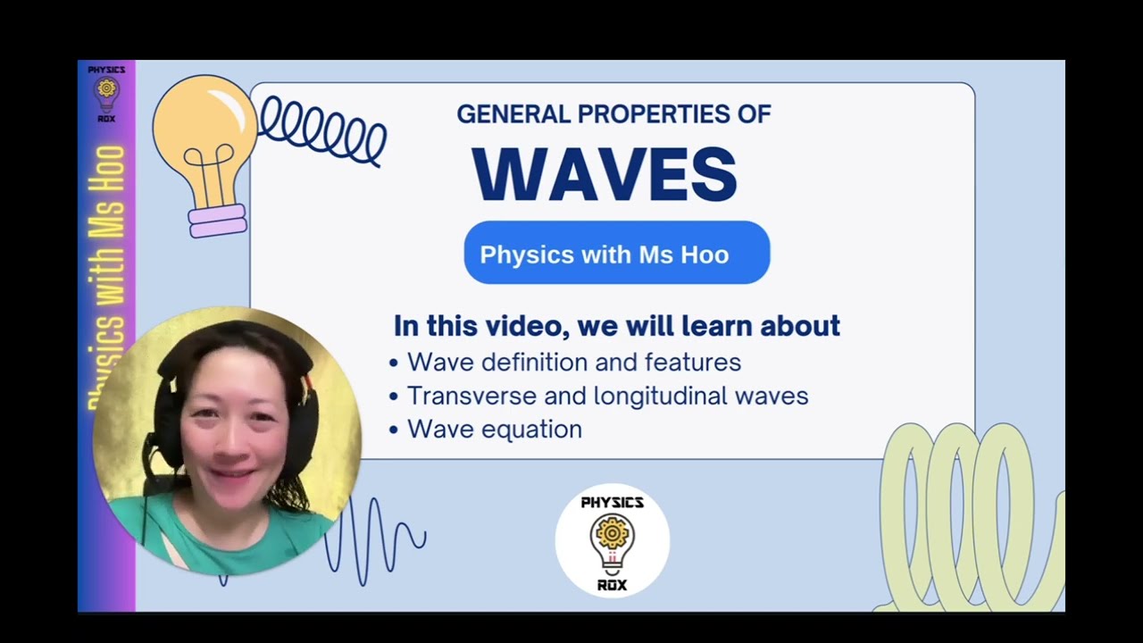 General Properties of Waves - Transverse vs Longitudinal - SPM & IGCSE Physics - Physics Rox