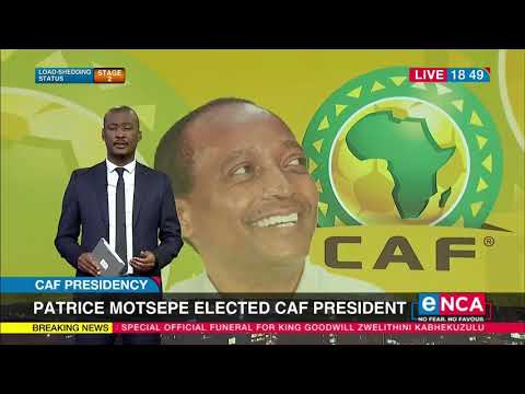 CAF Presidency Patrice Motsepe elected CAF president