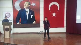 Nevşehir Altınyıldız Koleji 12.Sınıf Öğrencisi Melih Kızılkaya İstiklal Marşı