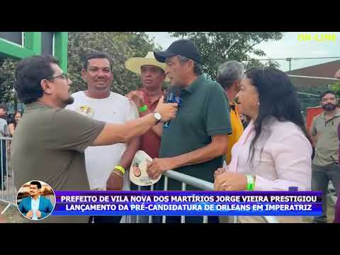 Prefeito Jorge Vieira Vila Nova dos Martírios Maranhão 
