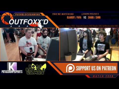 OxA [Melee] - BLAHGUY / PAPA (Luigi) vs SHABO / ZAMU (Fox) - LOSERS ROUND 5