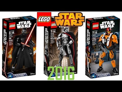 Official LEGO Star Wars: The Force Awakens Buildable Figures Box Images! (2016 Wave)