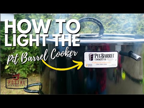 Pit Barrel Cooker Lighting - How to Light the Pit Barrel Cooker