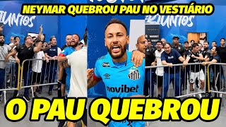 O MOTIVO POR TRÁS DO CLIMA PESADO NA CONFUSÃO ENTRE NEYMAR E JOGADORES DO REMO NO VESTIÁRIO 