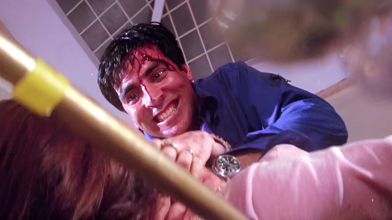 Akshay Kumar Double Role Dangerous Scene 🔥 Khiladi 420 Movie Action | Mahima Chaudhry