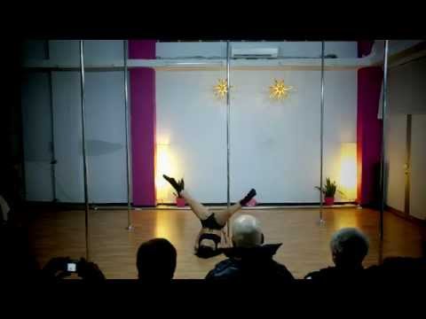 08.Thess Pole Art Show 14 - 01.02.15 Thespis's Solo (Marilyn Manson - If I Was Your Vampire)