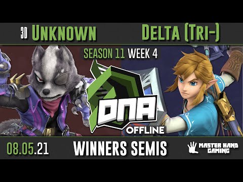 DNA S11:W4 - 3D | Unknown (Wolf) Vs. Delta (Tri-) (Link) - W Semifinals