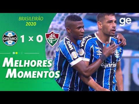 GRÊMIO 1 X 0 FLUMINENSE | MELHORES MOMENTOS |  1ª RODADA BRASILEIRÃO 2020 | ge.globo