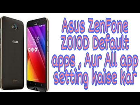 Asus ZenFoneZ010D Default App Settings kaise kaise kare. App permission on kare