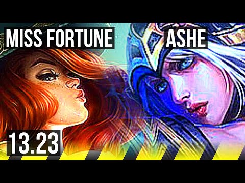 MISS FORTUNE & Maokai vs ASHE & Thresh (ADC) | 15/5/12, 300+ games | EUW Master | 13.23