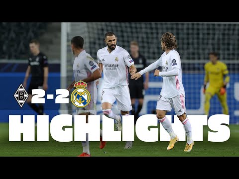 ⚽ GOALS AND HIGHLIGHTS | Borussia Mönchengladbach 2-2 Real Madrid