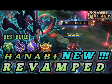 Hanabi Marksman New Revamped Gameplay The Quen Of Goldline - Mobile Legends