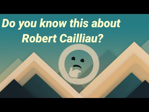 Robert Cailliau #RobertCailliau