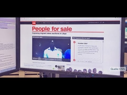 Sklavenhandel: Männer werden in Libyen für 400 Dollar verkauft