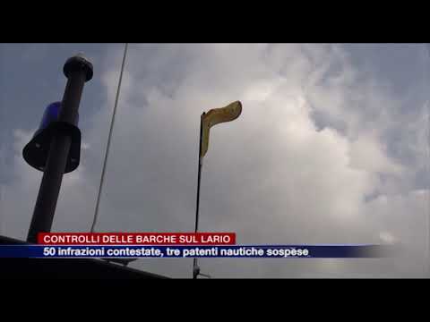 Etg - Controlli delle barche sul Lario: 50 infrazioni contestate, tre patenti nautiche sospese