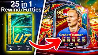 25x REWIND/FUTTIES CARDS IN 1 PACK! 😱 FC 26 Ultimate Team