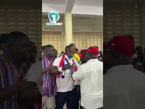WATCH: Moses Abor Celebrates As NPP Greater Accra Results Trickle In
