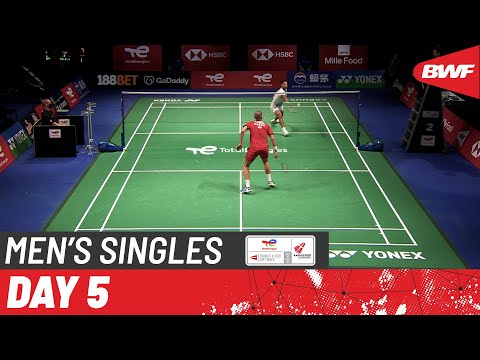 BWF Thomas Cup | Max Weisskirchen (GER) vs Toma Junior Popov (FRA) | Group B