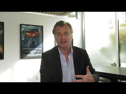 Chris Nolan's personal message to IMAX Melbourne