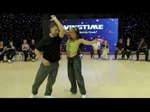 Maxime Zzaoui and Nicole Ramirez - 1st place Champions Strictly Finals - SwingTime Denver 2025