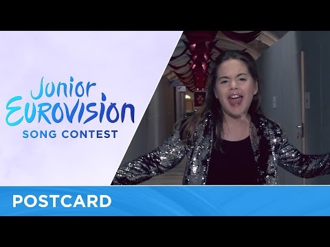 Postcard of Dunja Jeličić from Serbia